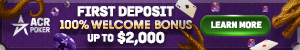 300x50 WelcomeBonus PromoBanner