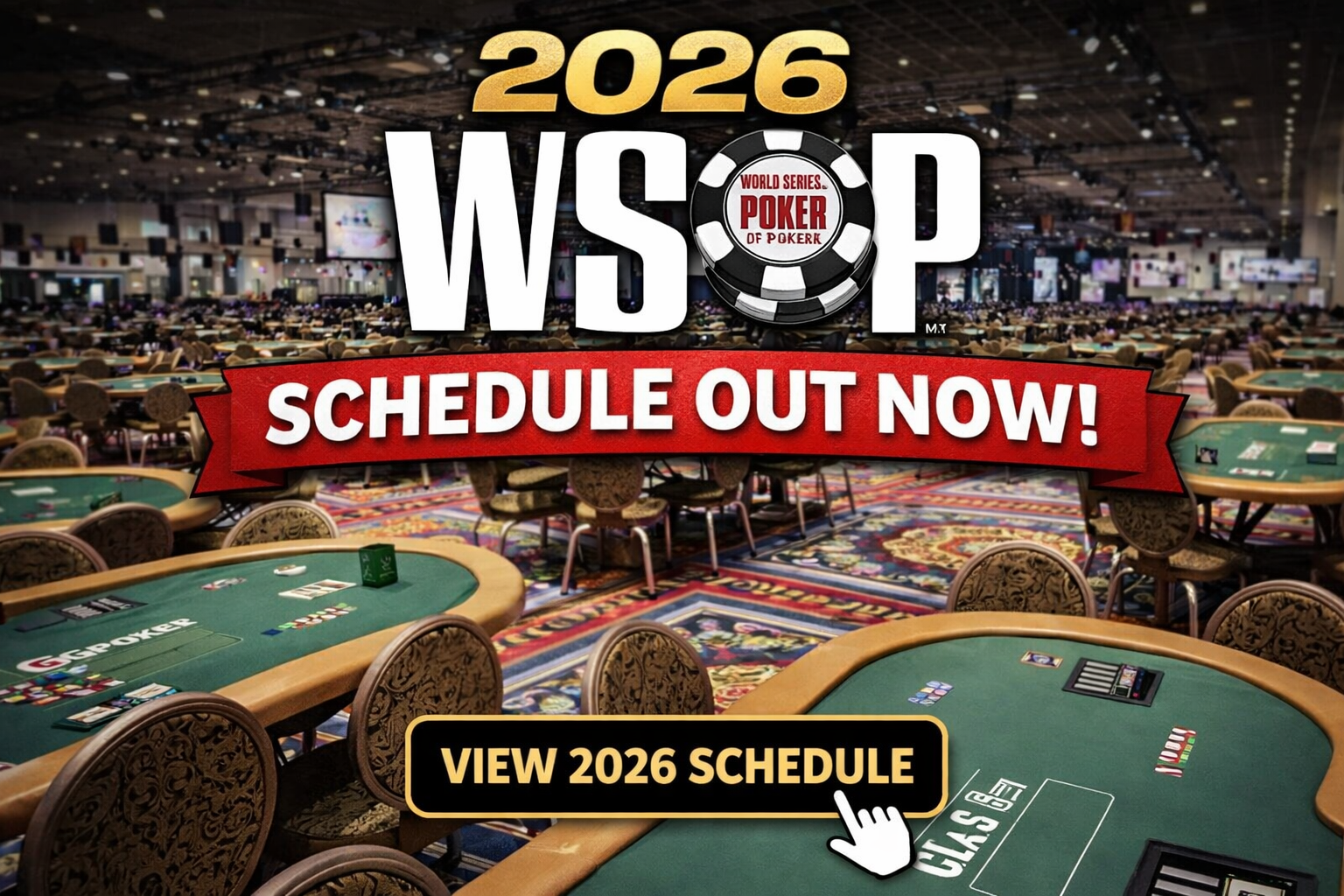 wsop schedule